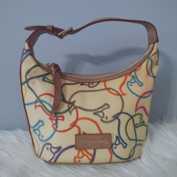 Dooney & Bourke Y2K vintage duck shoulder bag VGUC